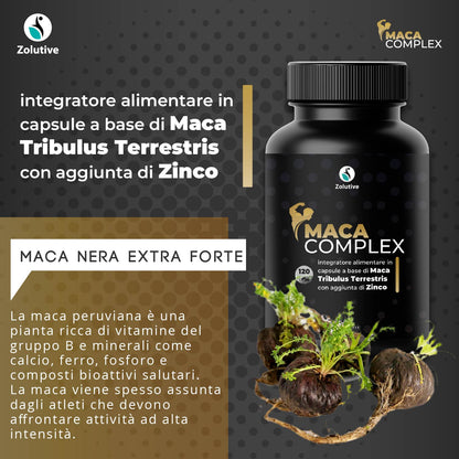 MACA COMPLEX - Energia, Vitalità e Performance per l'Uomo