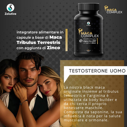 MACA COMPLEX - Energia, Vitalità e Performance per l'Uomo