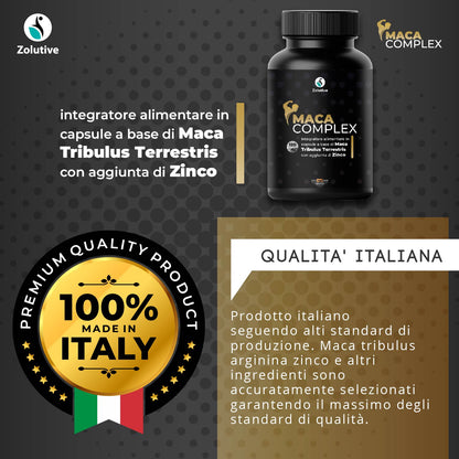 MACA COMPLEX - Energia, Vitalità e Performance per l'Uomo