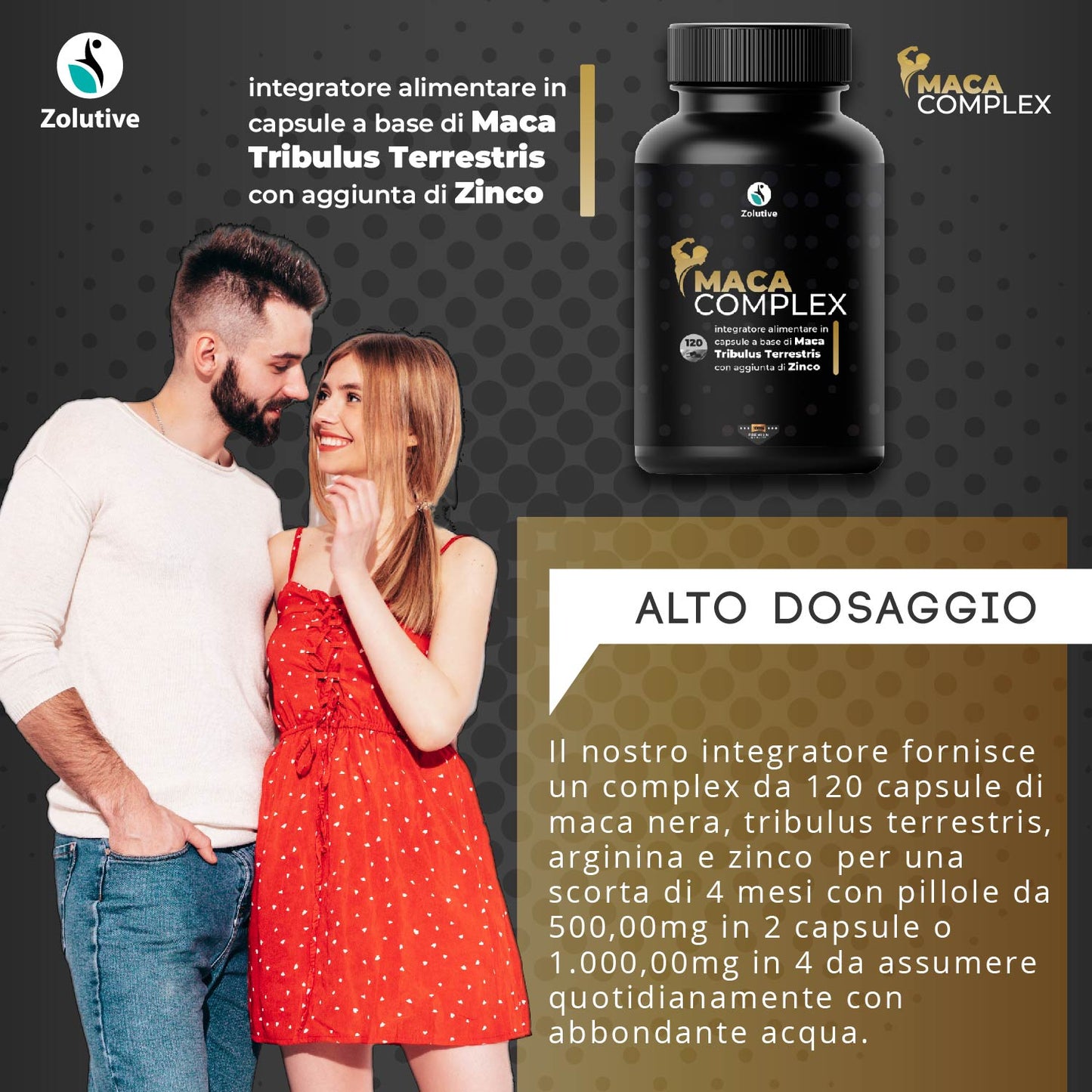 MACA COMPLEX - Energia, Vitalità e Performance per l'Uomo