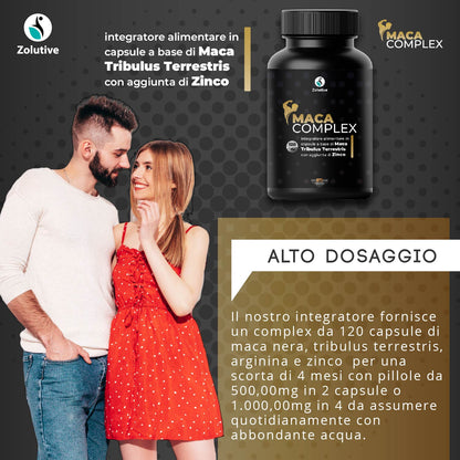 MACA COMPLEX - Energia, Vitalità e Performance per l'Uomo